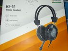 A4tech Stereo Headset Hs-19 Hedfone Microfone.