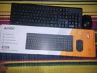 A4TECH Wireless Keyboard Mouse Combo
