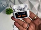 A9 Pro Airpods আকর্ষণীয় ডিজাইন টাচ কন্ট্রোল বক্স ANC-ENC Double Dark