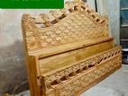 আড়াই ইঞ্চি সলিট কাঠ দিয়ে তৈরি নিউ খাট বিক্রয় করা হবে