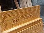 আকর্ষণীয় ডিজাইনের ২" সলিট কাঠ দিয়ে খাট বিক্রয় করা হবে