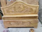 আমি একটা আকাশমনি কাঠের ২ ইঞ্চি সলিড সেমি বক্স খাট বিক্রি করব