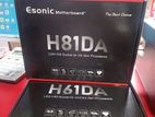 অবিশ্বাস অফার!Esonic H81DA1 4th Gen Motherboard New 1-Year Warranty