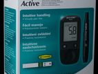 Accu Chek Active Glucose Monitor with Free 10 Strips meter