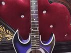 Acoustic Guitar blue Yamaha