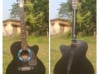 Acoustic guitar With String & pick and bag