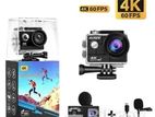 Action Camera 4k 60FPS dual display