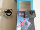 Action Camera Akaso V50x 4k 30 Fps with Microphone, Remote & Accessories