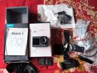Action Camera with Full Box & Accessories - Good Condition