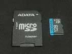 Adata 128gb Microsd Card with Converter
