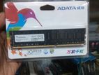 Adata 1600MHz Desktop RAM 1 Year Warranty 8GB DDR3