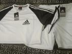 Adidas branded Jersey t-shirt and short pant.