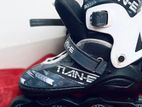 Adiustable Tian-E Inline Roller Skating Shoes L-Size