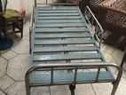 Adjustable steel hospital bed