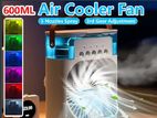 Air cool charging fan with led Portable light.