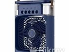 Air cooler fan with humidifier