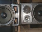 Aiwa 8" super bass and sound spikers