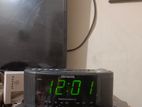 aiwa digital alarm clock with sound system