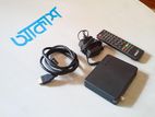 Akash DTH full set top box with all