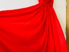 red gown for sell.