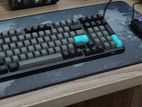 Akko 3098N Black & Cyan RGB Tri-Mode Full Sized Mechanical Keyboard.