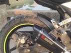 Akrapovic R6 Exhaust , with 4v Ben Paip