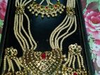 akti kat work gold plete er bridal set