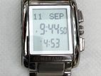 Al Harameen Digital Azan Wrist Watch – Stainless Steel