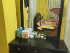 Almirah,Dressing table,Wardrobe, bed