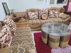 Almost new and attractive L shape Sofa Set