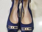 Almost New Navy Blue Heel -