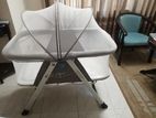 Almost New Portable Baby Cot for Born