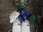 Cricket bat pad helmet gloves combo sell