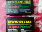 Alpha Power 12Vlot 7.5 AMP 2Pice