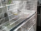 অলরাউন্ডার সৌখিন পাখির সাদা খাঁচা (Allrounder White Bird Cage)