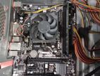 amd A4 5300 gigabyte 55 motherboard full fresh pc