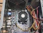 AMD Alton processor msi 760 gm motherboard ram 8gb full fresh