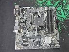 AMD ASUS PRIME B350M-A Socket AM4 DDR4 64GB Micro ATX Motherboard