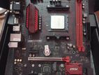 AMD MSI PERFORMANCE GAMING B350M PRO AM4 Motherboard