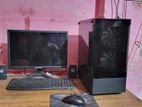 Amd r5 4650g PC with monitor