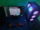 AMD RYZEN 5600G FULL PC WITH MONITOR