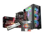 AMD RYZEN 7 5700G GAMING PC RAM 8GB/128GB M.2 & 500GB-22" HIKVISON/ALTAS