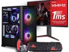 AMD Ryzen5 5600G Gaming PC, RAM 8GB/128GB M.2 & 500GB-19’’ DELL / HP