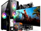 AMD Ryzen5 5600G Gaming PC, RAM 8GB/128GB M.2 & 500GB-19’’ DELL / HP
