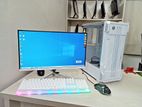 AMD RYZEN5 5600G + MSI DDR4 8GB & 2000GB |SSD 256GB DELL Monitor 20" LED