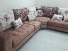 American Style L Shape Sofa with Turkish Valbet covered
