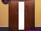 Andormahal Stylish Mdf 3 Part Almirah With Mirror sell.