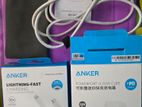Anker Adapter 20w with Cable Usb C- Type to Lighting