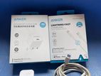 Anker pd charger and cable