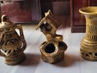 Antique Golden Handicraft Showpiece For Home & Office Decoration🏺